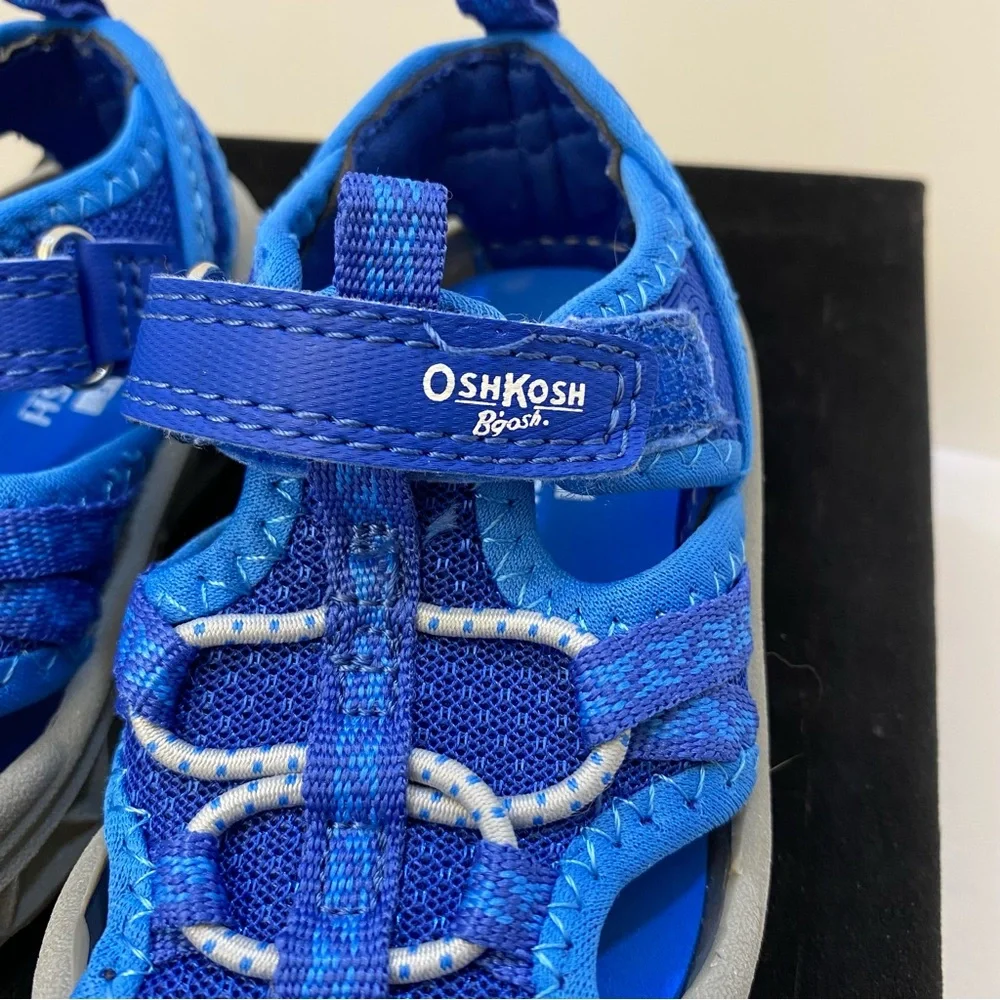 OshKosh B’gosh Washable Sport Sandals Blue Toddler Boys 5M